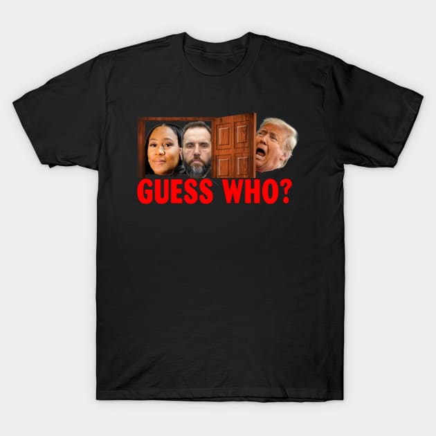 Funny Fani Willis Jack Smith Guess Who T-Shirt by Spit in my face PODCAST